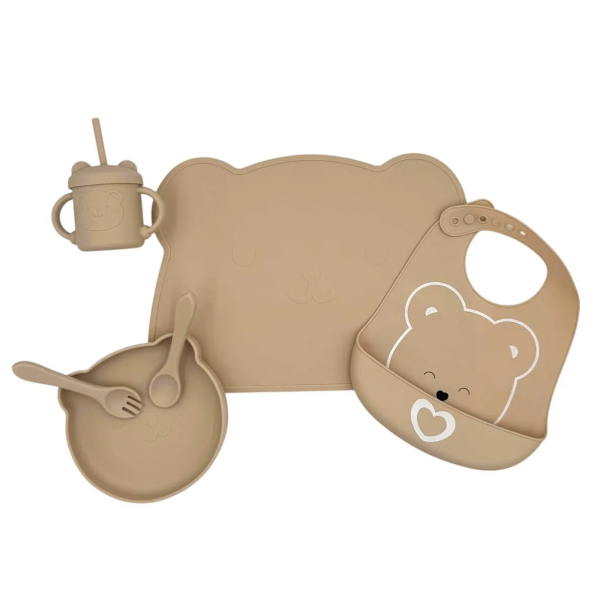 SET PAPPADA 5 PEZZI IN SILICONE