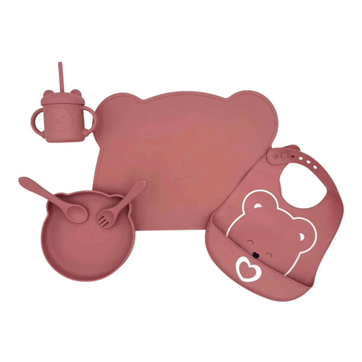 SET PAPPADA 5 PEZZI IN SILICONE