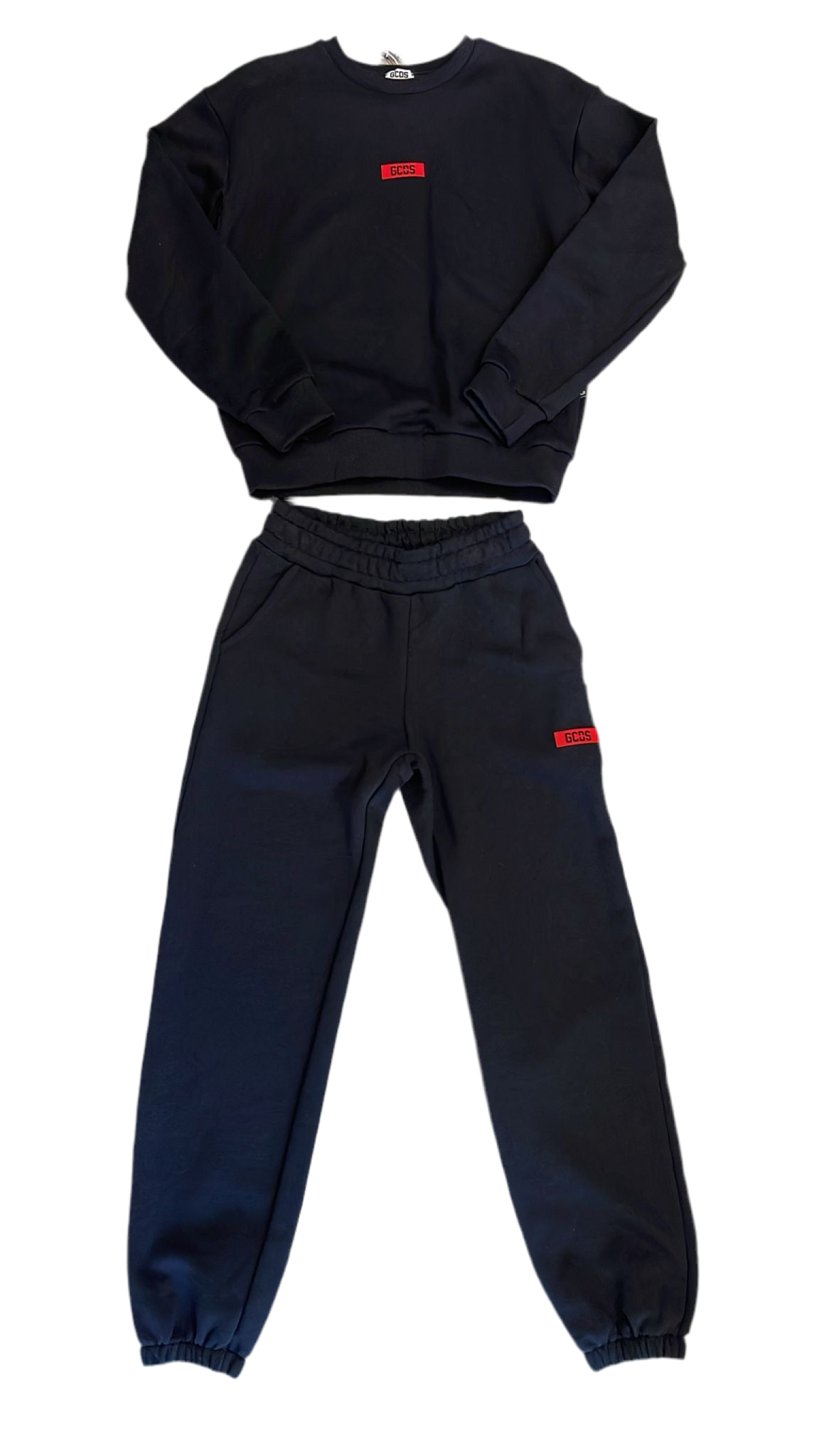 TUTA GCDS COMPLETA BAMBINO BLACK26