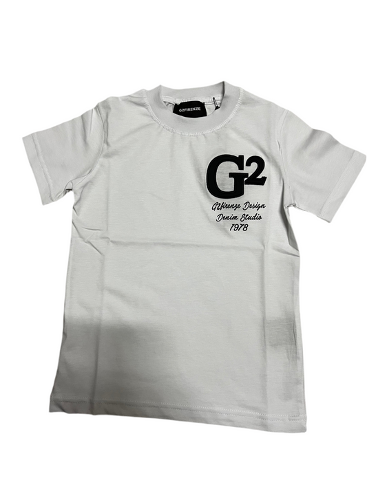 T SHIRT G2 FIRENZE RICAMO