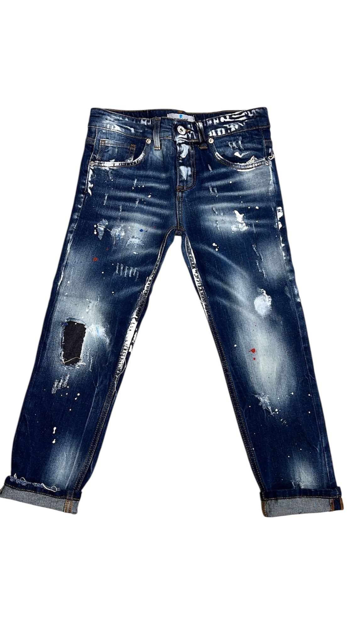JEANS CIANOTIC BLUE BAMBINO