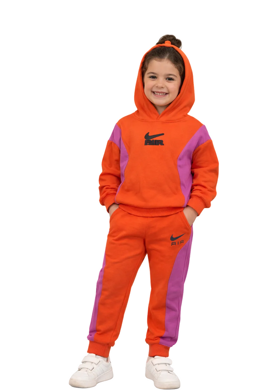 NIKE TUTA COTONE BAMBINA