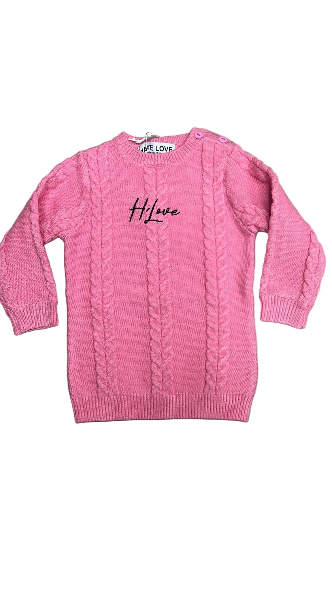 HATE LOVE VESTITO IN LANA BAMBINA