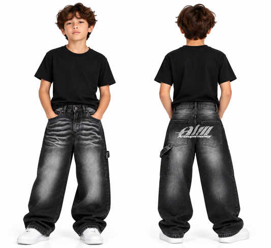 ART SUPER MONEY JEANS BAMBINO