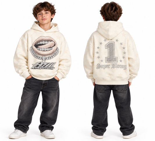 ART SUPER MONEY FELPA BAMBINO