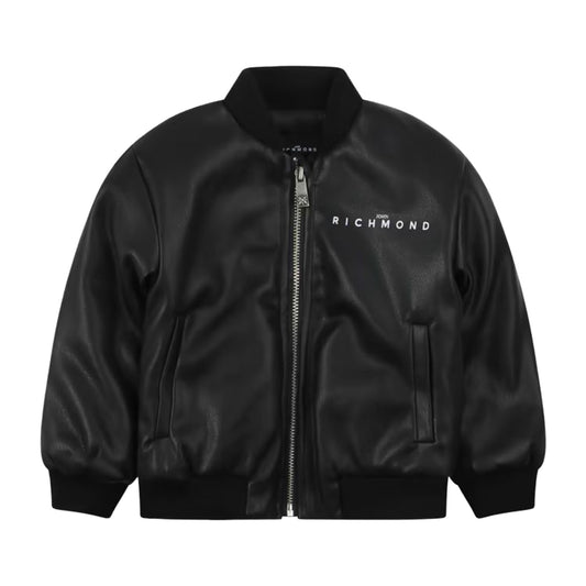 BOMBER IN PELLE RICHMOND BAMBINO