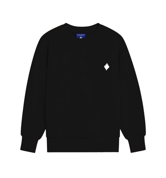 COUNTY OF MILAN MARCELO BURLON FELPA BAMBINO