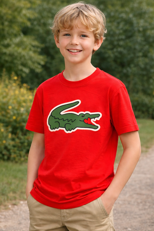 LACOSTE T SHIRT BAMBINO