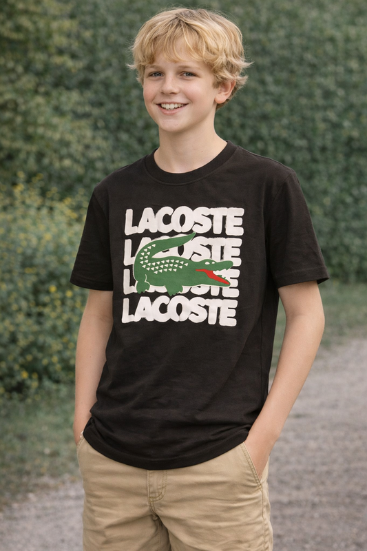 LACOSTE T SHIRT BAMBINO
