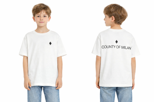 COUNTY OF MILAN MARCELO BURLON T SHIRT BAMBINO