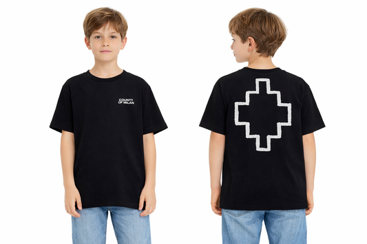 COUNTY OF MILAN MARCELO BURLON T SHIRT BAMBINO
