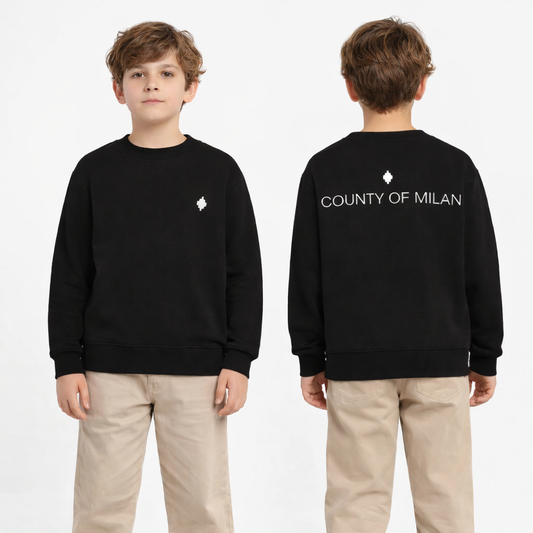 COUNTY OF MILAN MARCELO BURLON FELPA BAMBINO