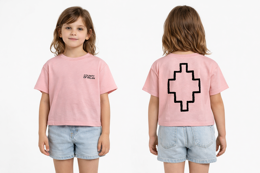 COUNTY OF MILAN MARCELO BURLON TSHIRT BAMBINA