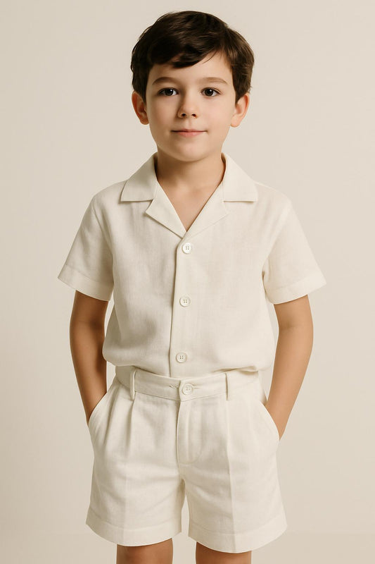 COMPLETO IN LINO BAMBINO