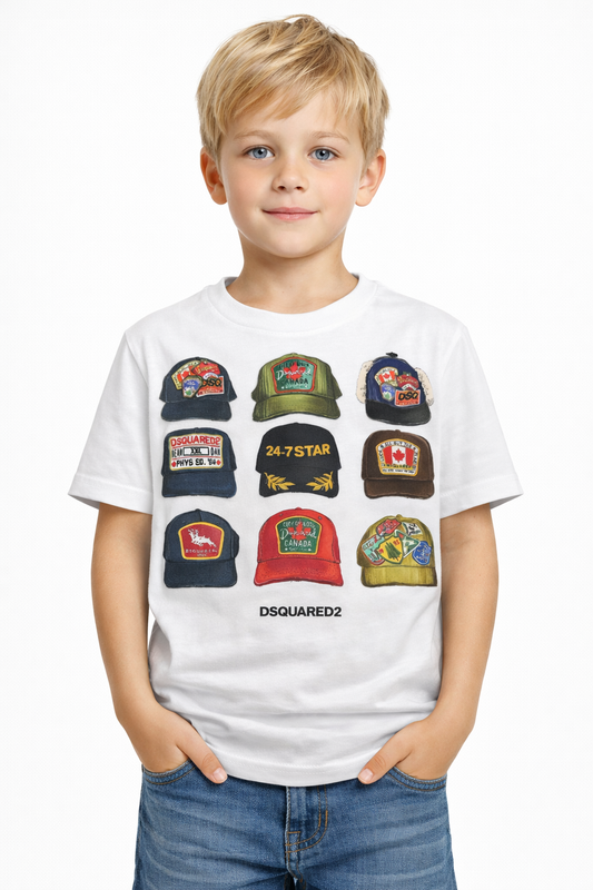 DSQUARED T-SHIRT BAMBINO