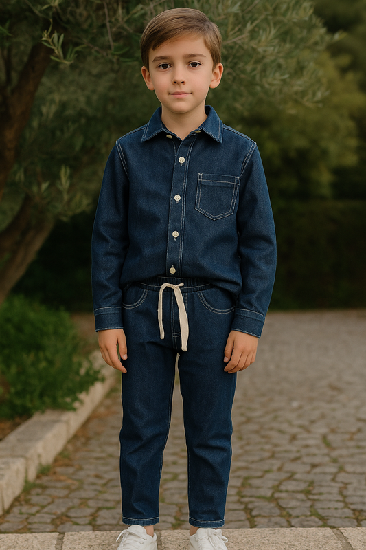 COMPLETO JEANS BAMBINO
