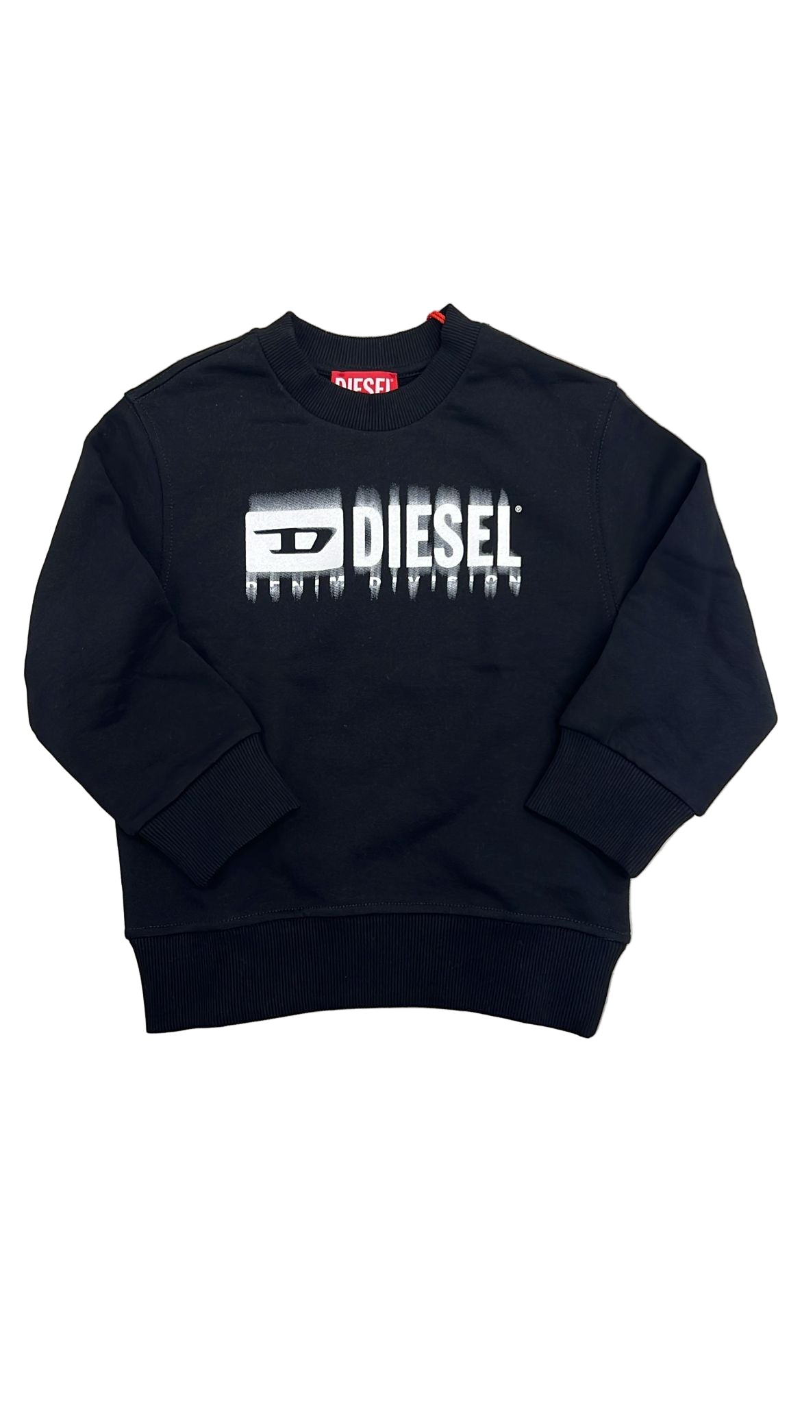 FELPA DIESEL BAMBINO BLACK26