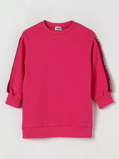 GCDS ABITO IN FELPA GARZATO BAMBINA