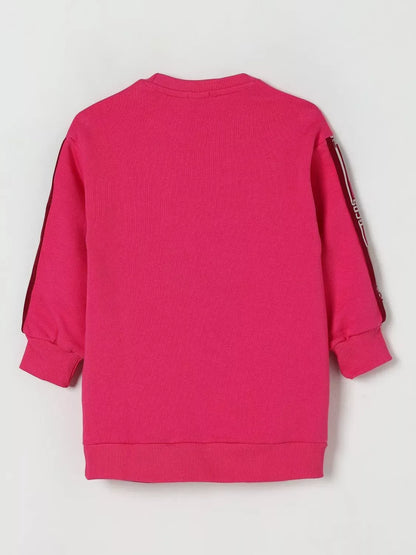 GCDS ABITO IN FELPA GARZATO BAMBINA